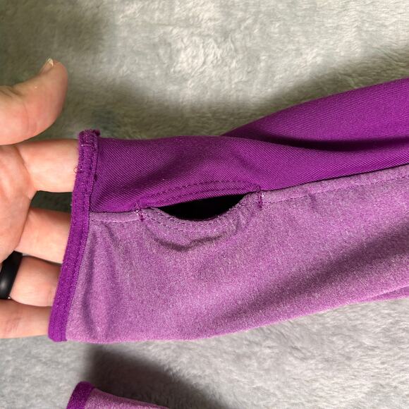 Nike Dri-Fit Full Zip Womens M Magenta Running Activewear Lightweight Colorful - Picture 11 of 11